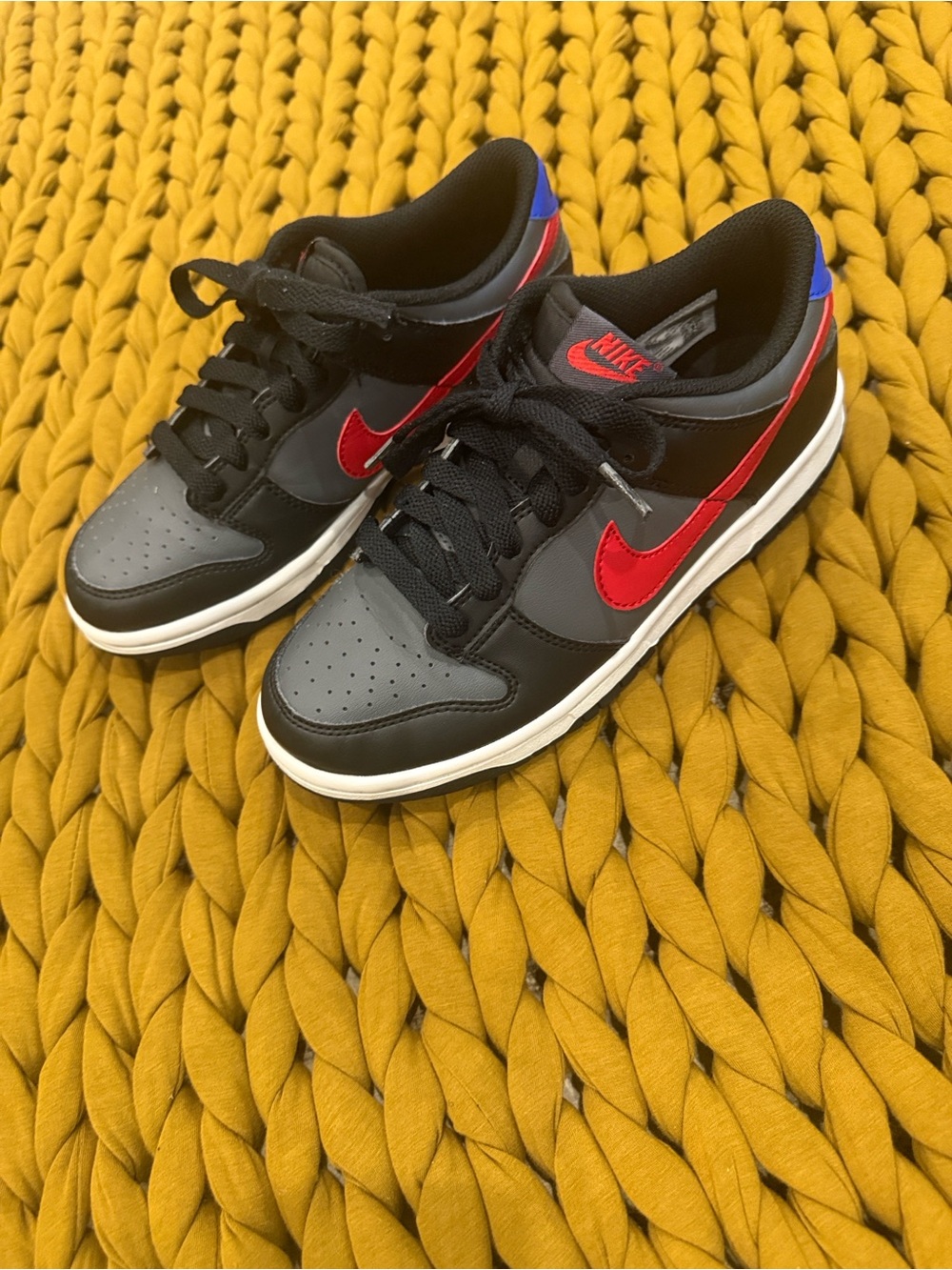 Boy’s Nike Dunk Low Sneakers - Size 5